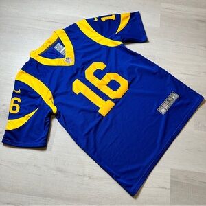 Nike On Field Los Angeles Rams Jared Goff Jersey